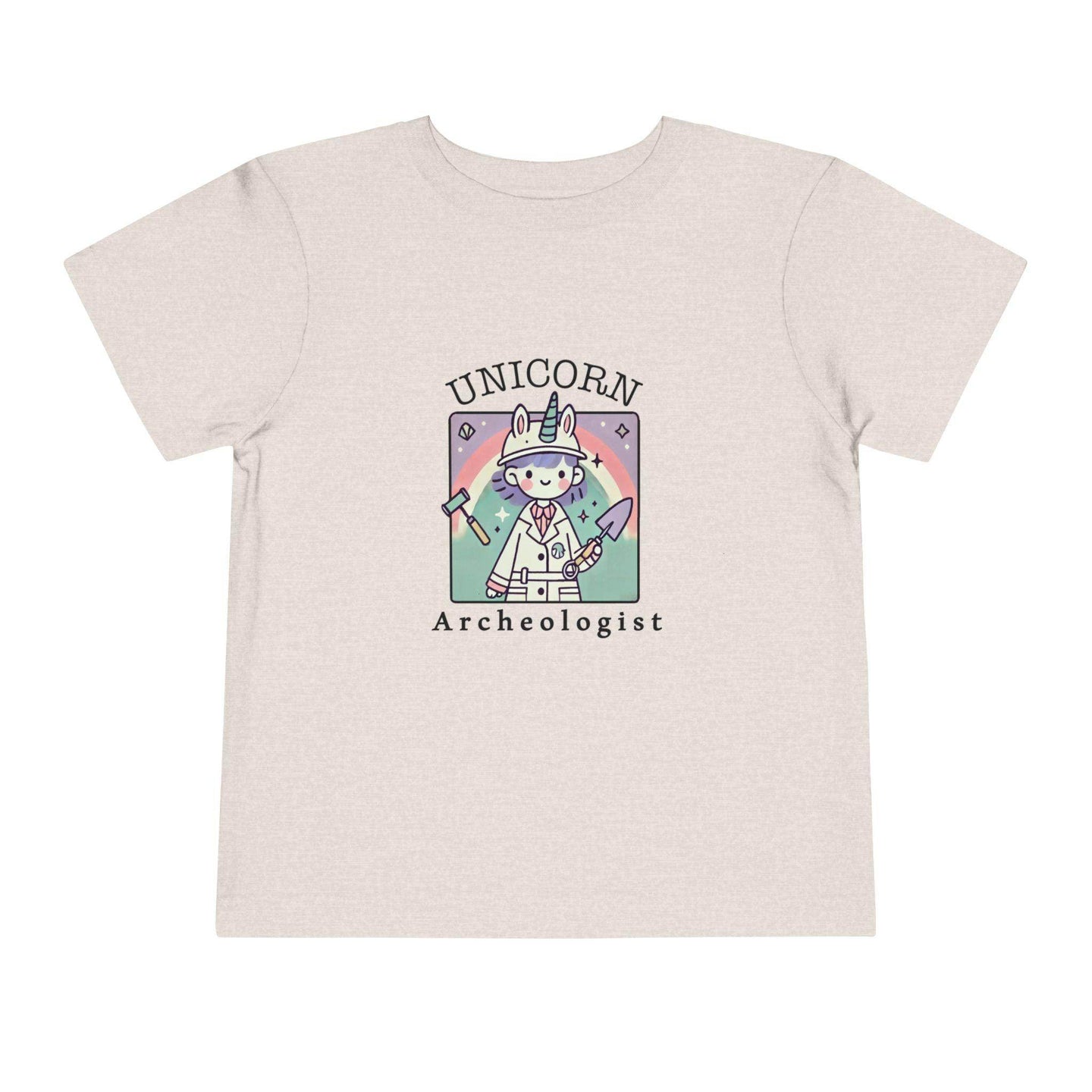 Unicorn Archeologist - Toddler Short Sleeve - Brightsee