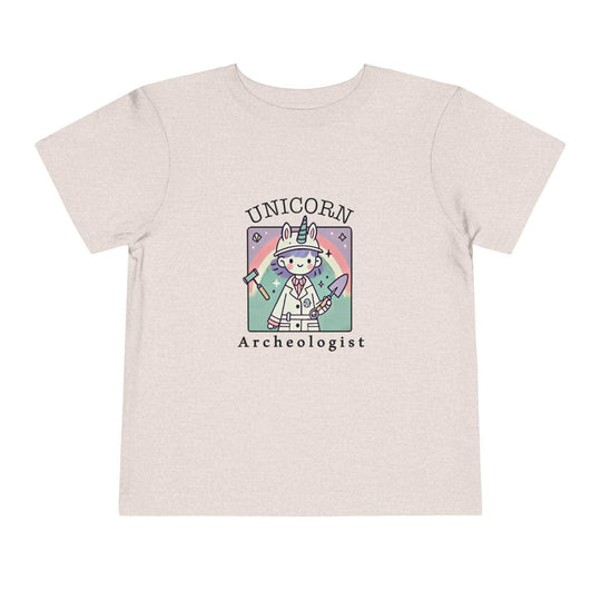 Unicorn Archeologist - Toddler Short Sleeve - Brightsee