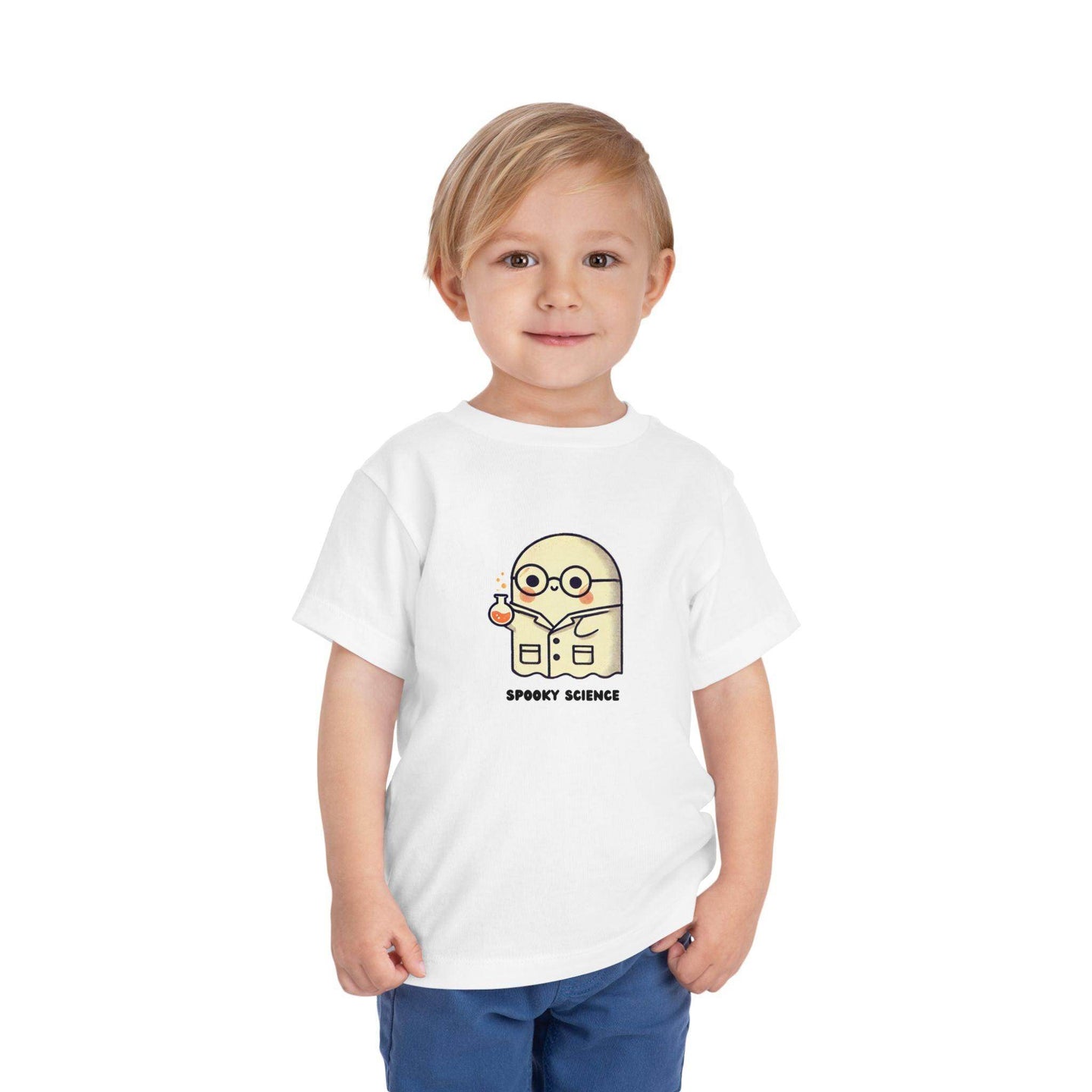 Spooky Science Ghost - Toddler Short Sleeve - Brightsee