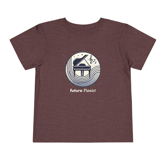 Future Pianist - Toddler Short Sleeve - Brightsee
