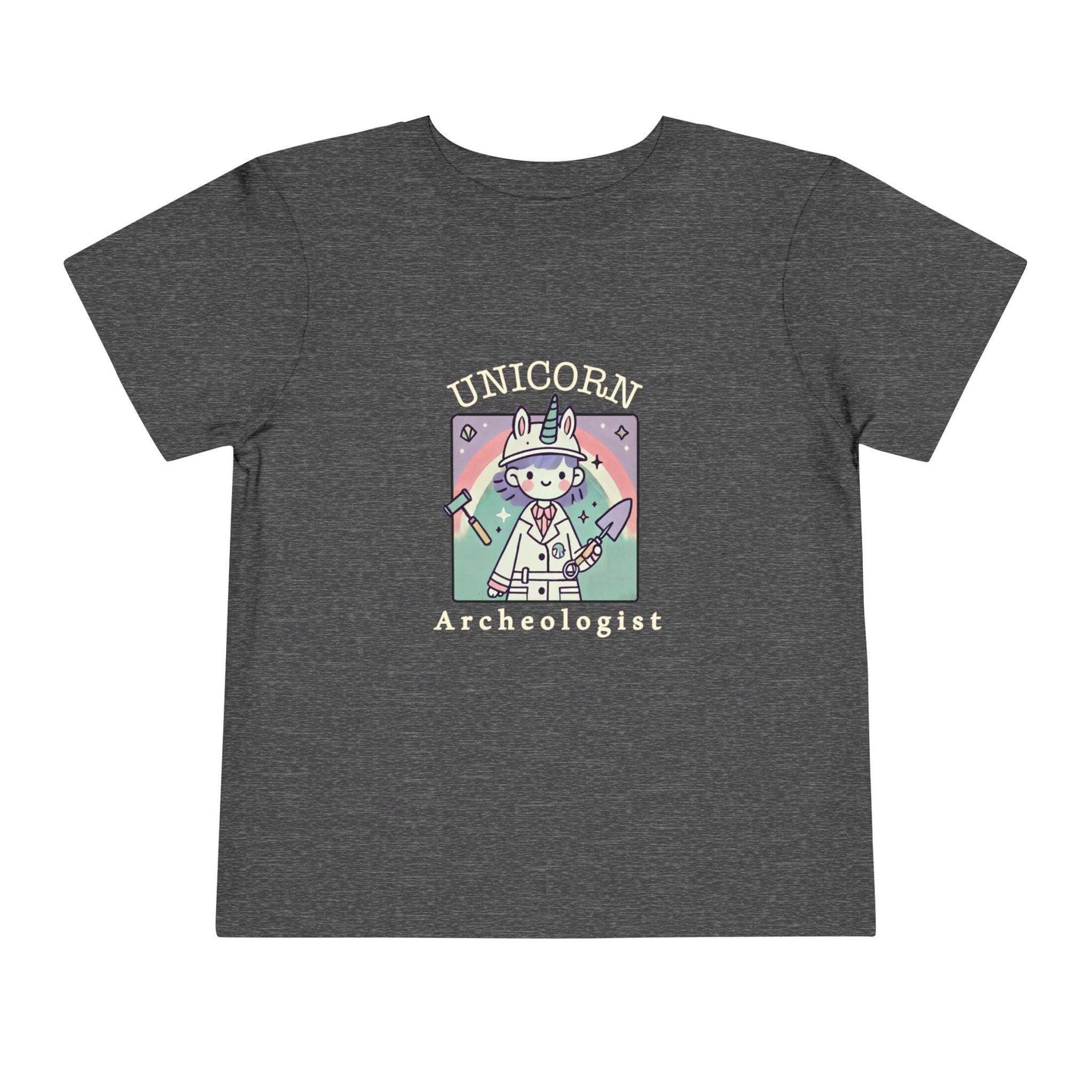 Unicorn Archeologist - Toddler Short Sleeve - Brightsee