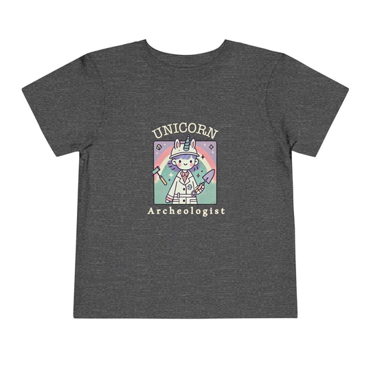 Unicorn Archeologist - Toddler Short Sleeve - Brightsee