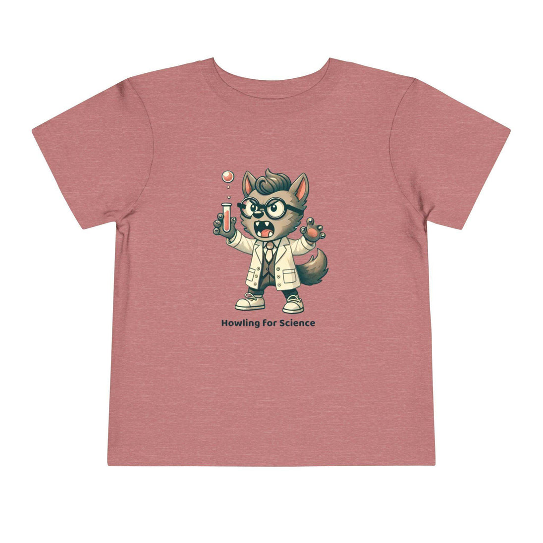 Howling for Science - Toddler Short Sleeve - Brightsee