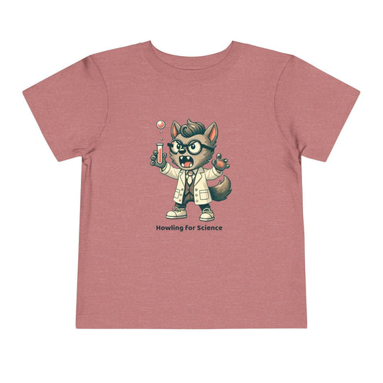 Howling for Science - Toddler Short Sleeve - Brightsee
