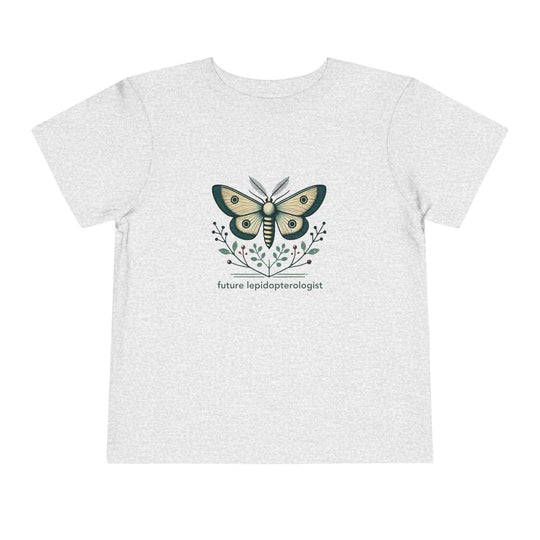 Future Lepidopterologist Moth - Toddler Short Sleeve - Brightsee