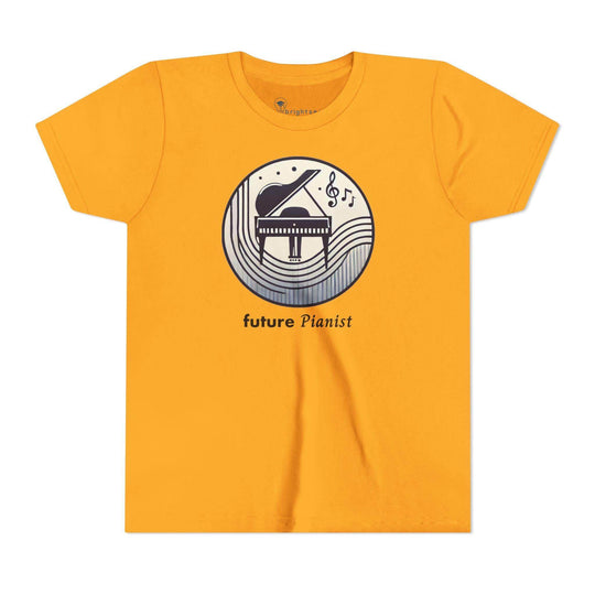 Future Pianist - Youth Short Sleeve - Brightsee