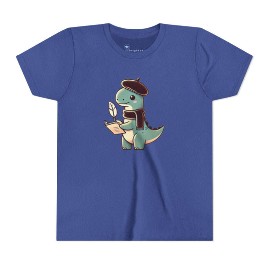 Dinosaur Author - Youth Short Sleeve - Brightsee