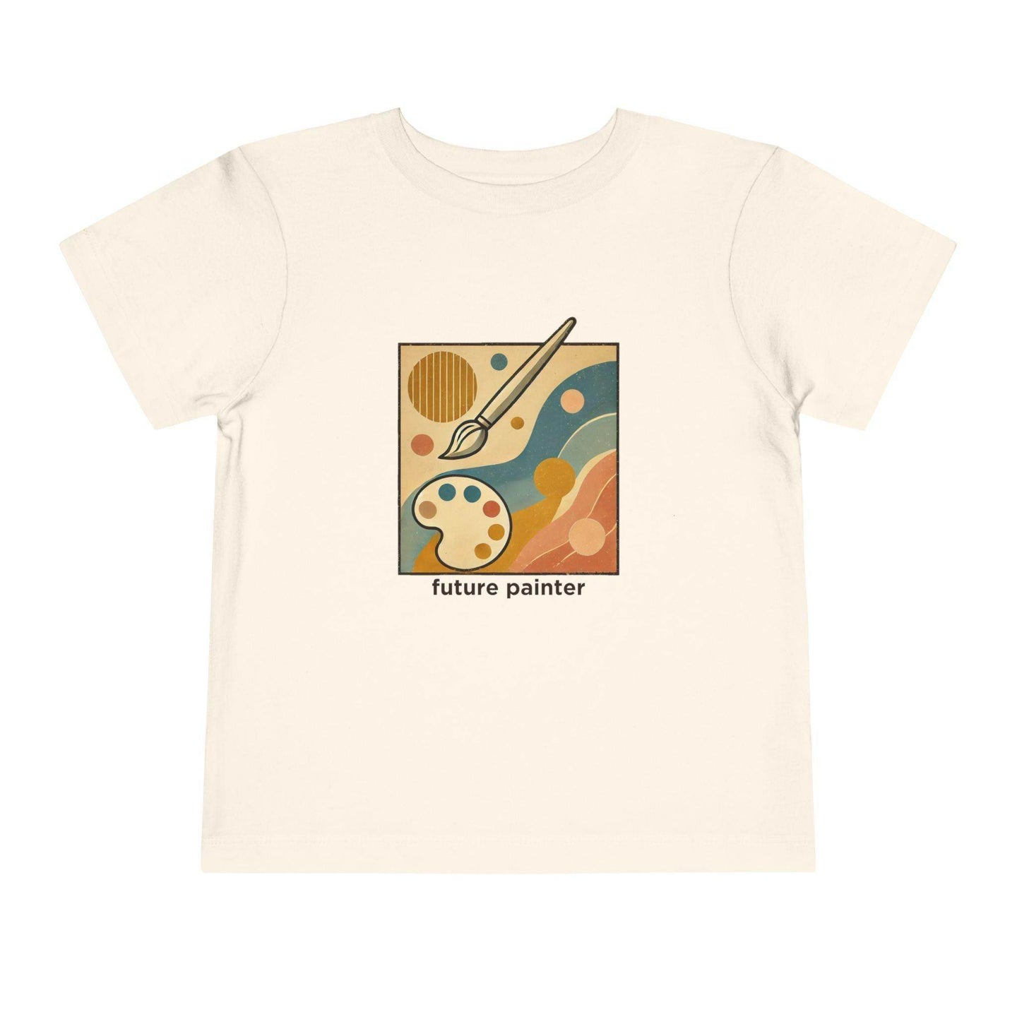 Future Artist Brushstrokes - Toddler Short Sleeve - Brightsee