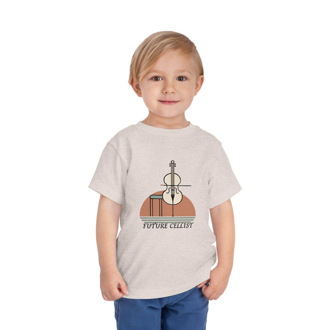 Future Cellist - Toddler Short Sleeve - Brightsee