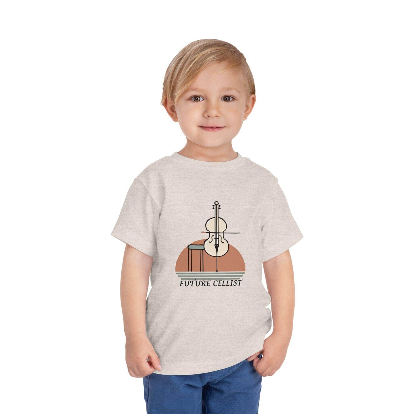 Future Cellist - Toddler Short Sleeve - Brightsee