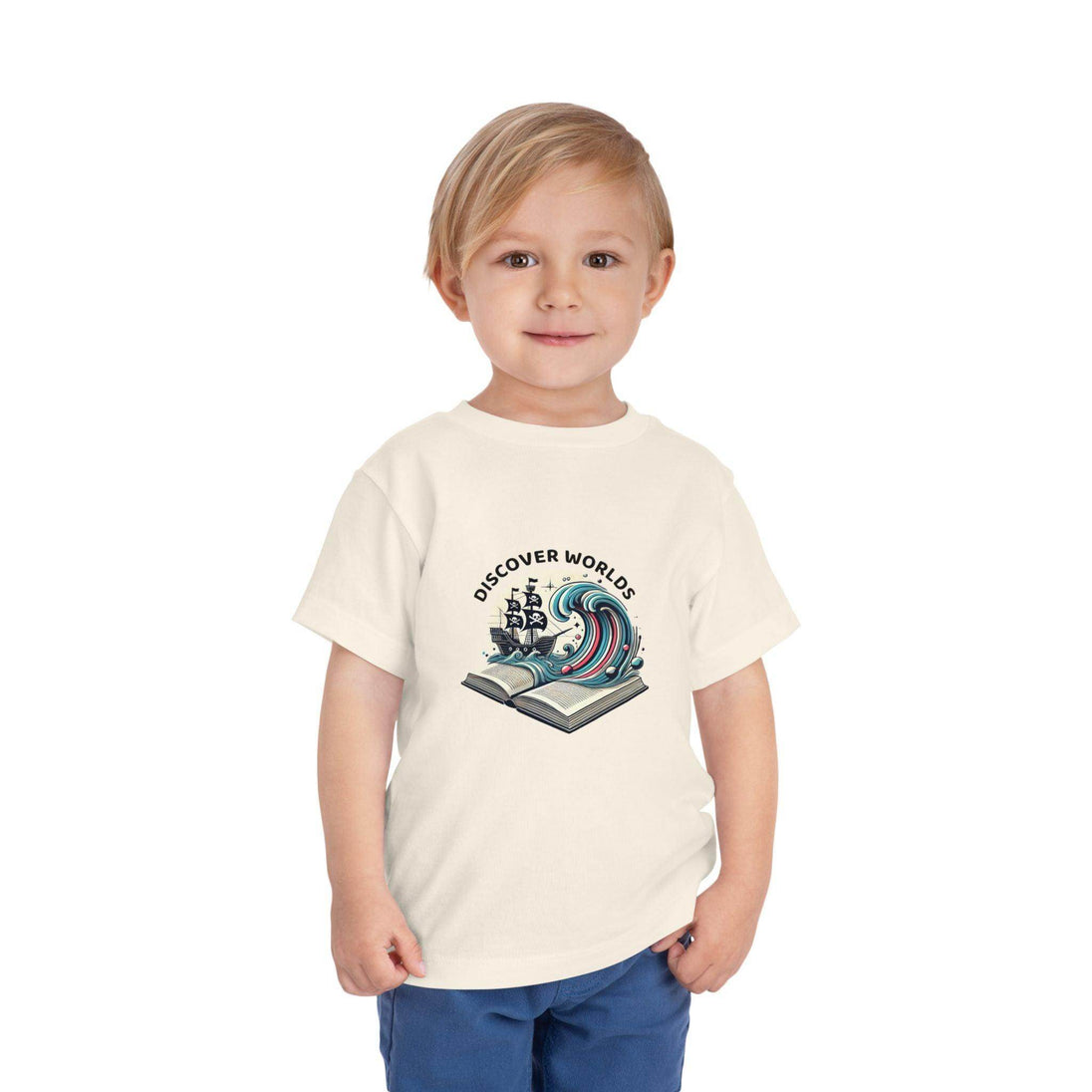 Discover Worlds - Pirate Ship - Toddler Short Sleeve - Brightsee