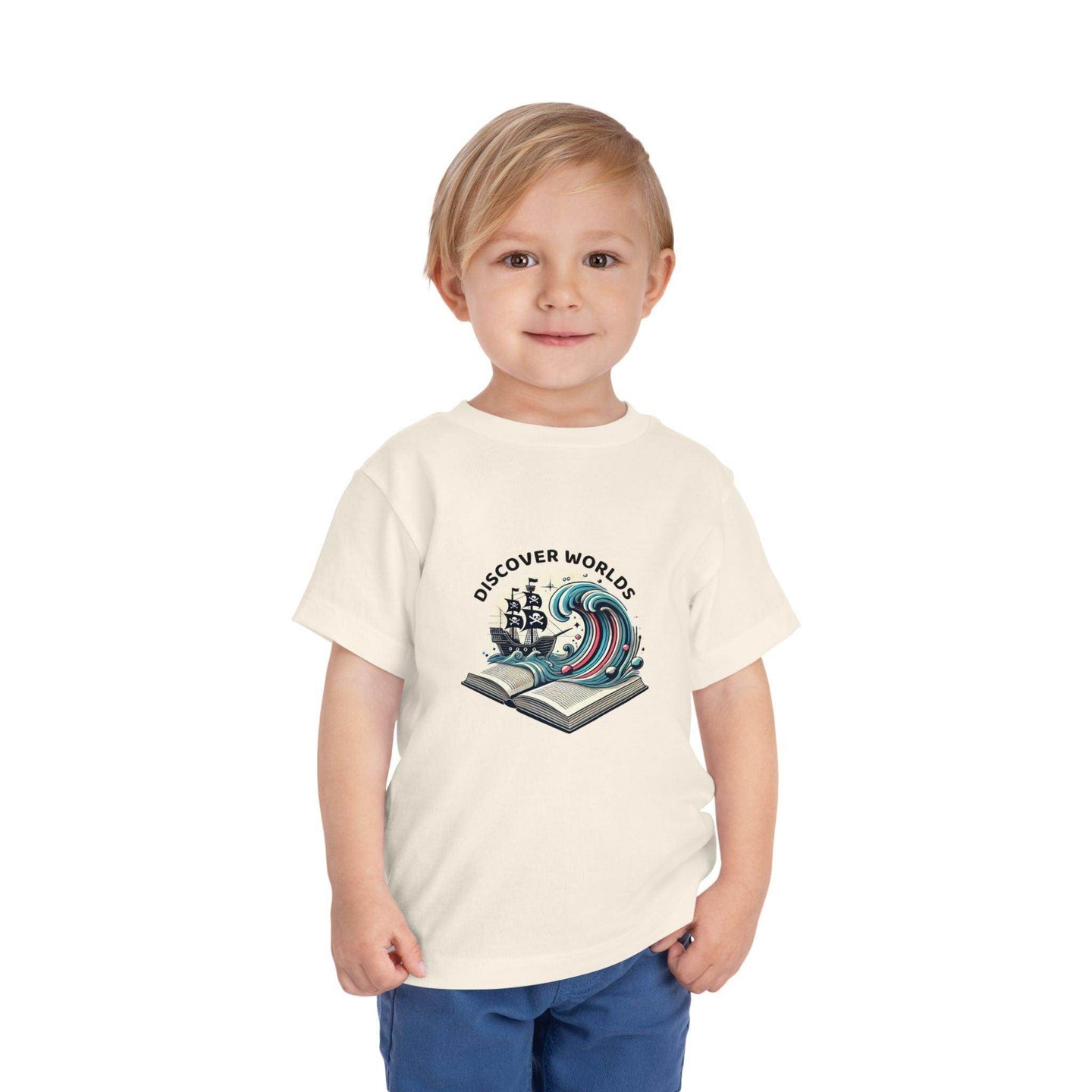 Discover Worlds - Pirate Ship - Toddler Short Sleeve - Brightsee