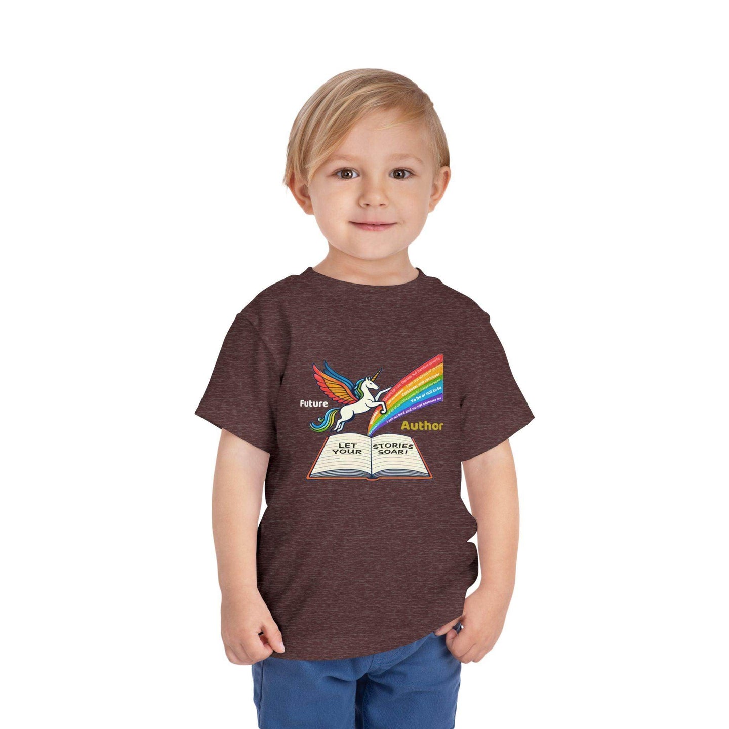Future Author Alicorn - Toddler Short Sleeve - Brightsee