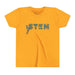 STEM Construction bot on Ladder - Youth Short Sleeve - Brightsee