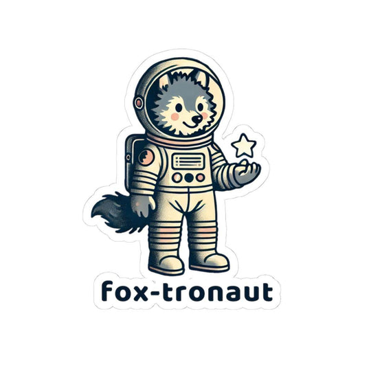 Foxtronaut - Kiss Cut Stickers - Brightsee