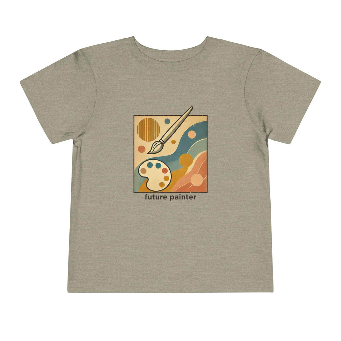Future Artist Brushstrokes - Toddler Short Sleeve - Brightsee
