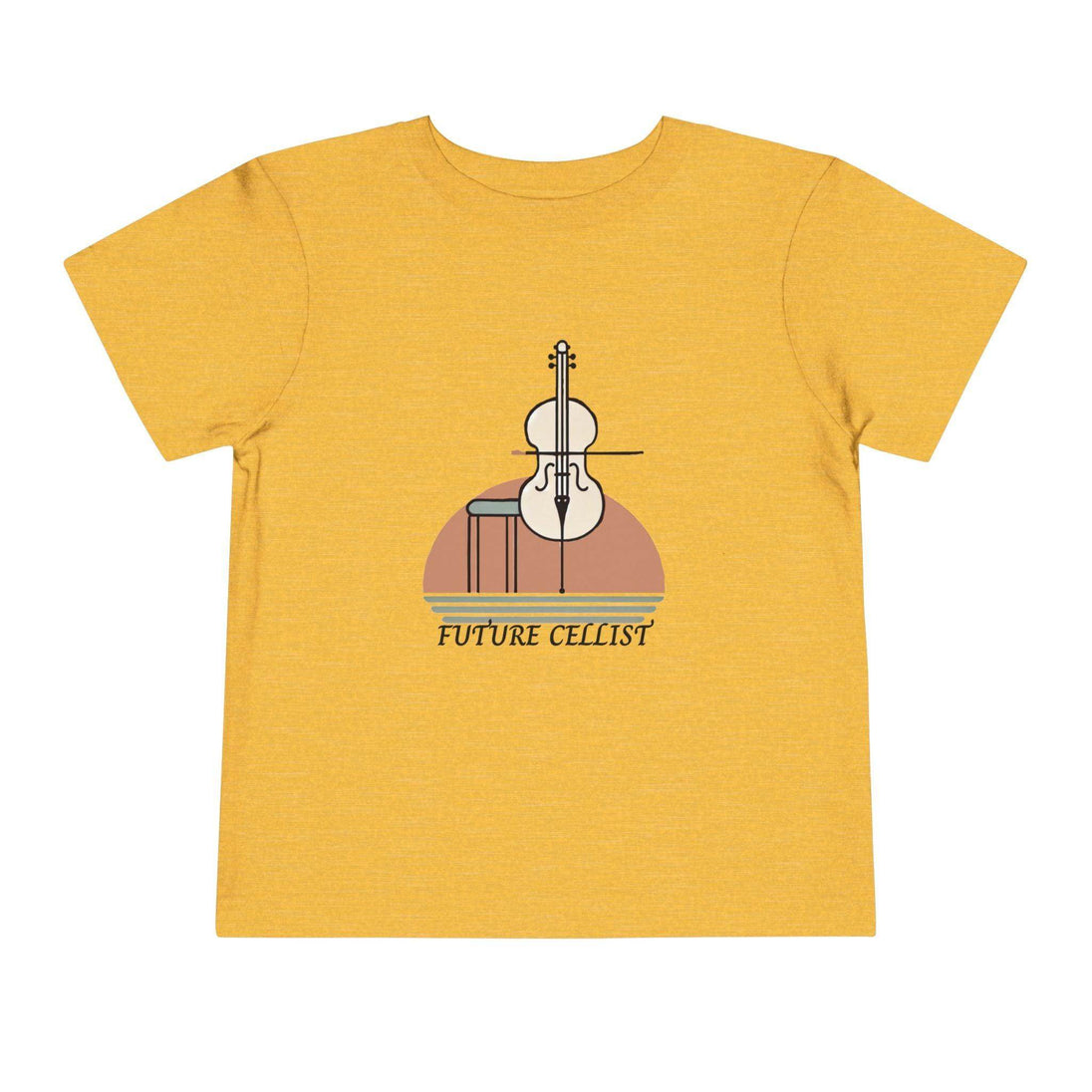 Future Cellist - Toddler Short Sleeve - Brightsee