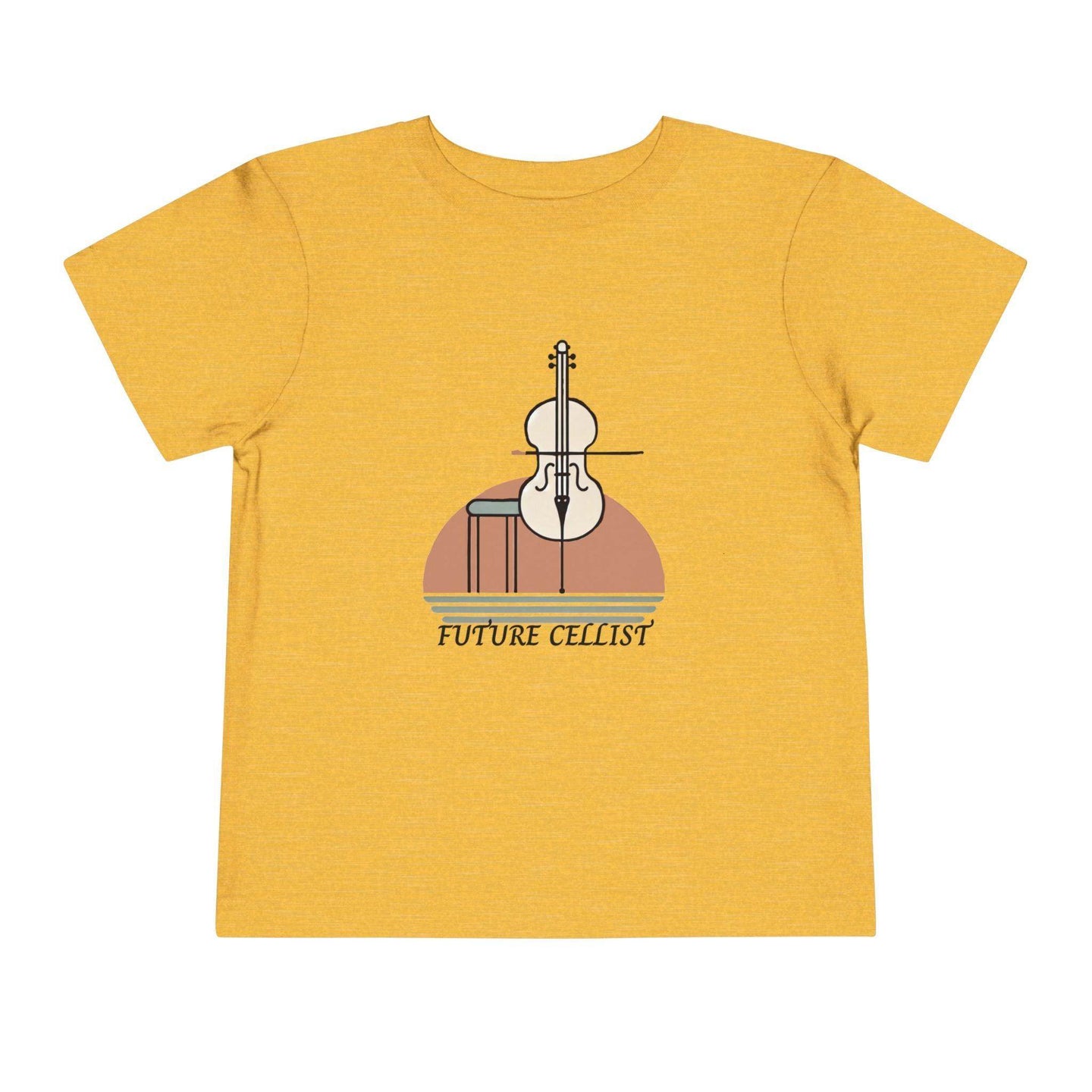 Future Cellist - Toddler Short Sleeve - Brightsee