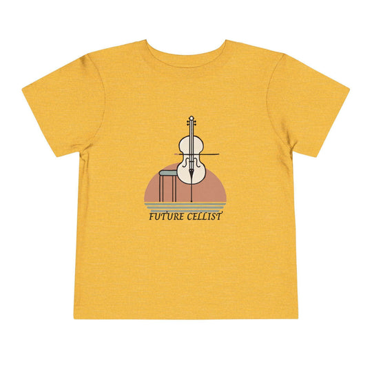 Future Cellist - Toddler Short Sleeve - Brightsee