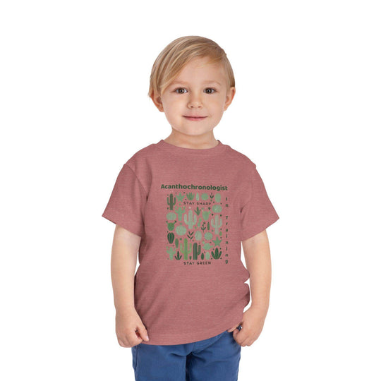 Acanthochronology - Cactus - Toddler Short Sleeve - Brightsee