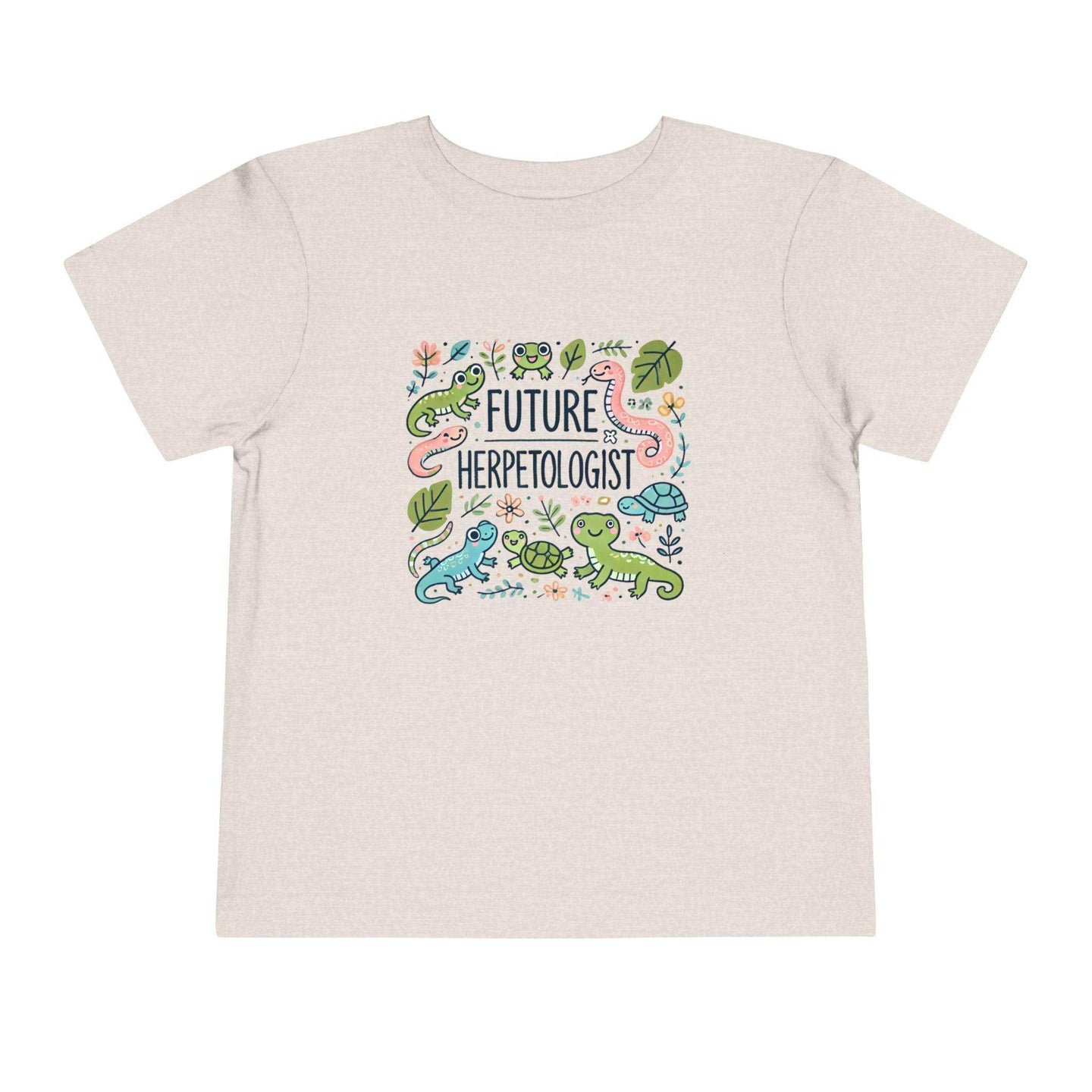 Future Herpetologist Cute - Toddler Short Sleeve - Brightsee