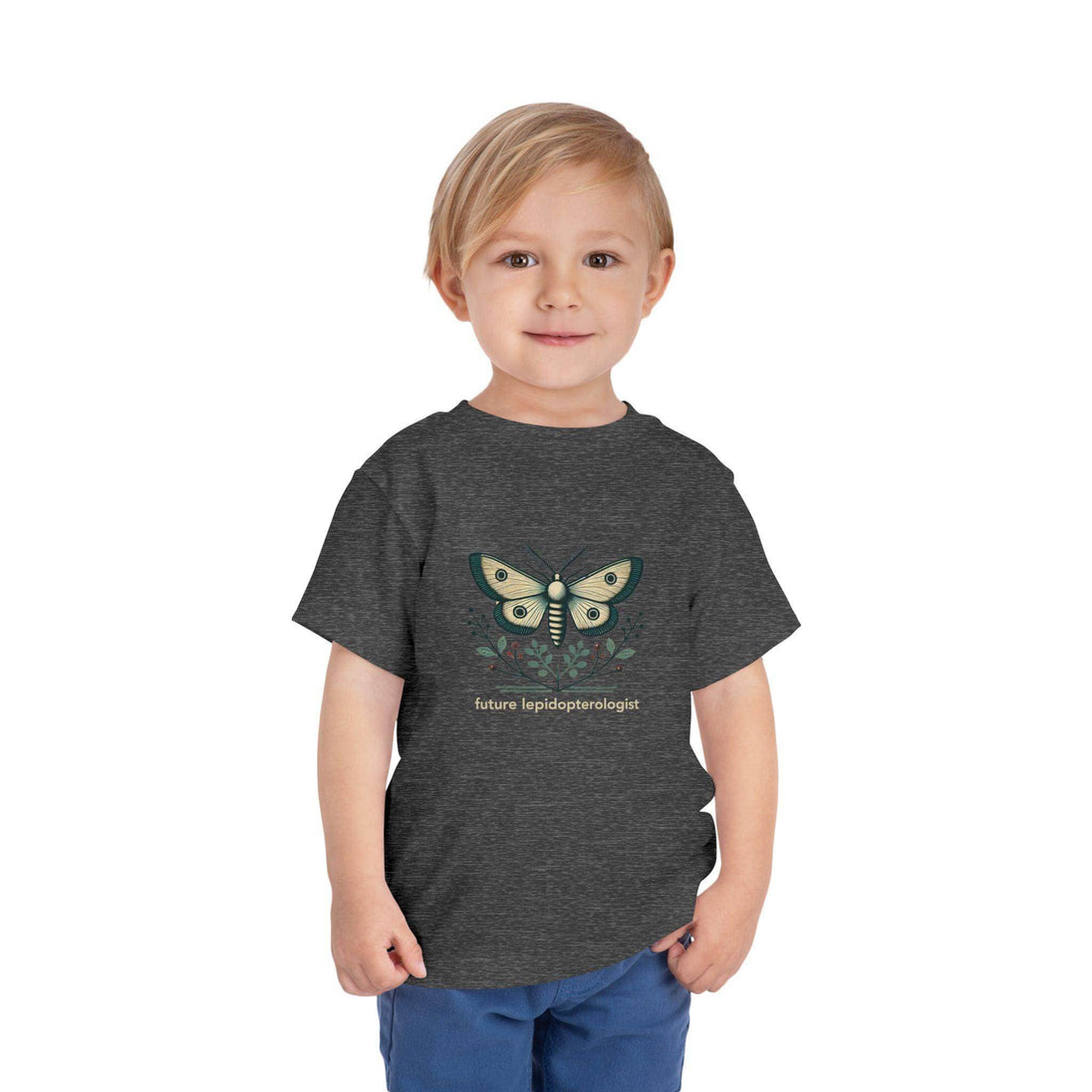 Future Lepidopterologist Moth - Toddler Short Sleeve - Brightsee