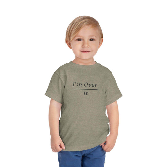 I'm Over It Fraction - Toddler Short Sleeve - Brightsee