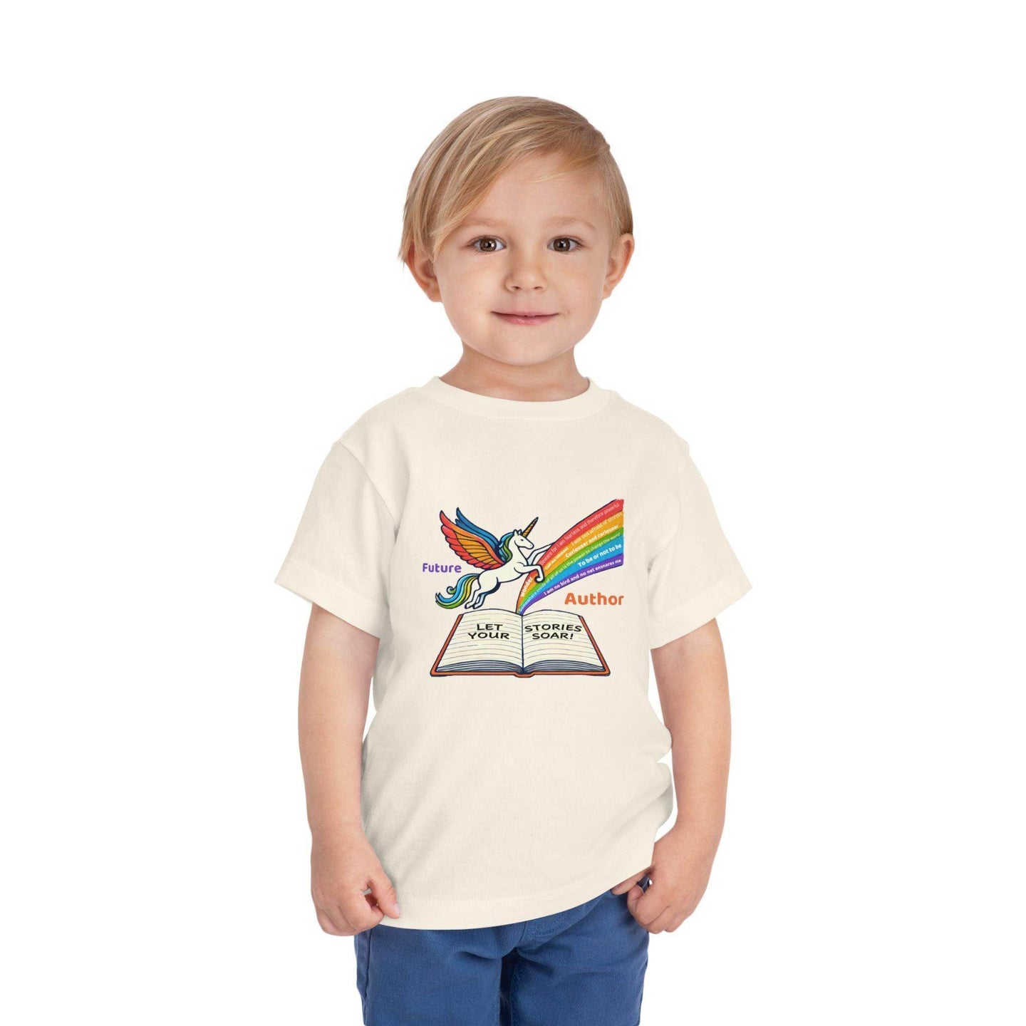 Future Author Alicorn - Toddler Short Sleeve - Brightsee
