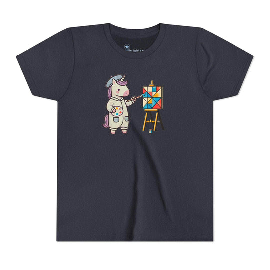 Painting Unicorn - Youth Short Sleeve - Brightsee