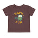 Math is Fun Cute Calculator - Toddler Short Sleeve - Brightsee