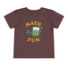 Math is Fun Cute Calculator - Toddler Short Sleeve - Brightsee