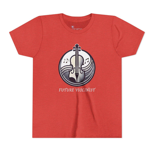 Future Violinist - Youth Short Sleeve - Brightsee