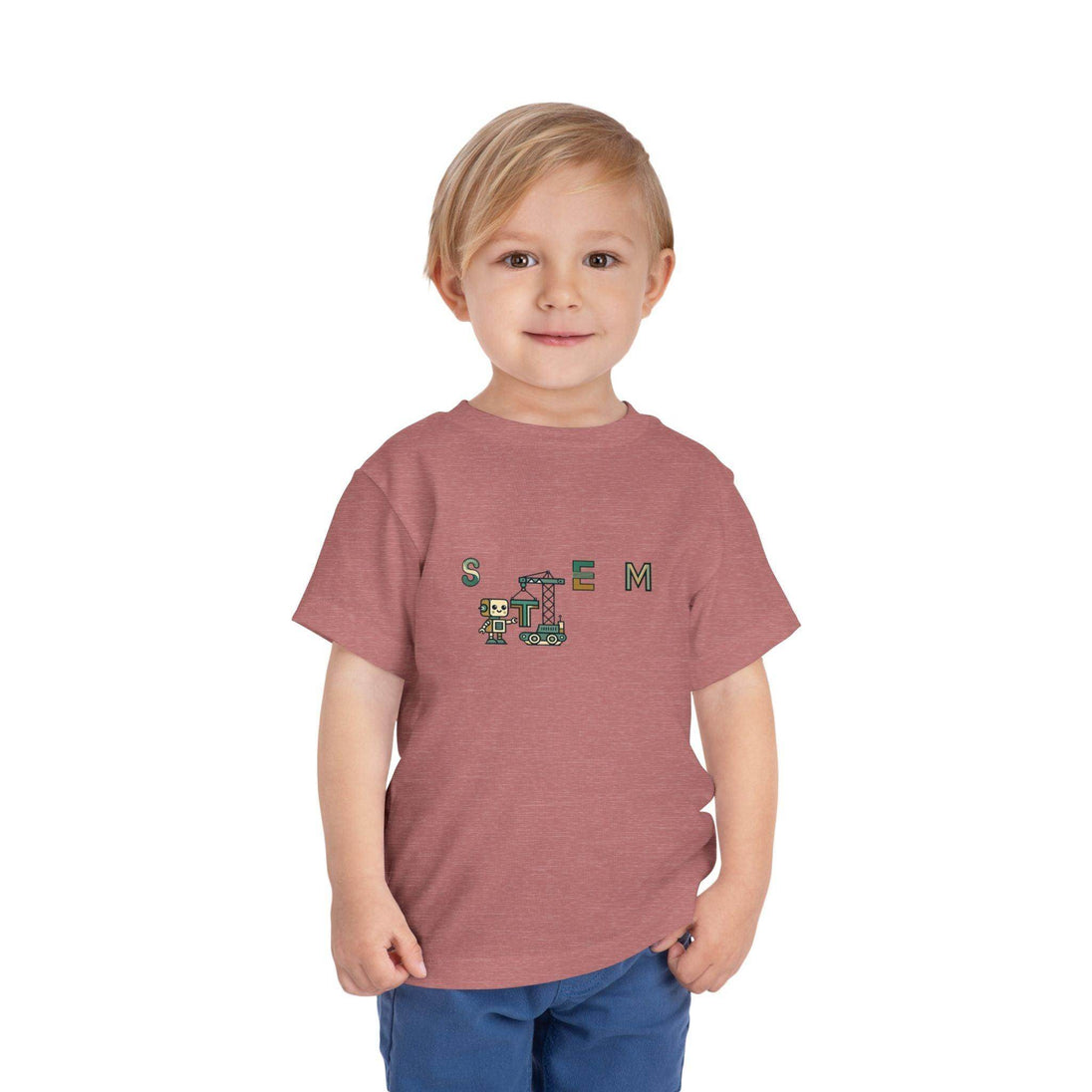 STEM Builder Crane - Toddler Short Sleeve - Brightsee