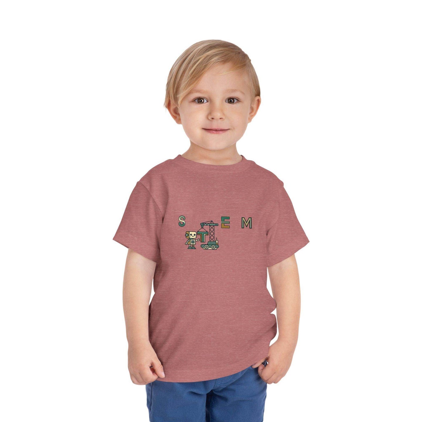 STEM Builder Crane - Toddler Short Sleeve - Brightsee