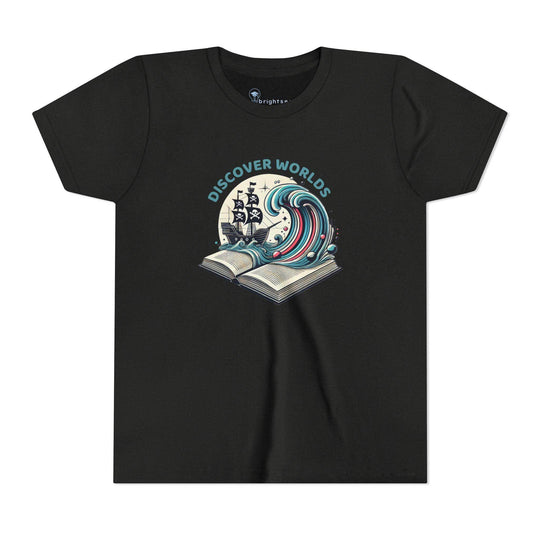 Discover Worlds - Pirate Ship - Youth Short Sleeve - Brightsee