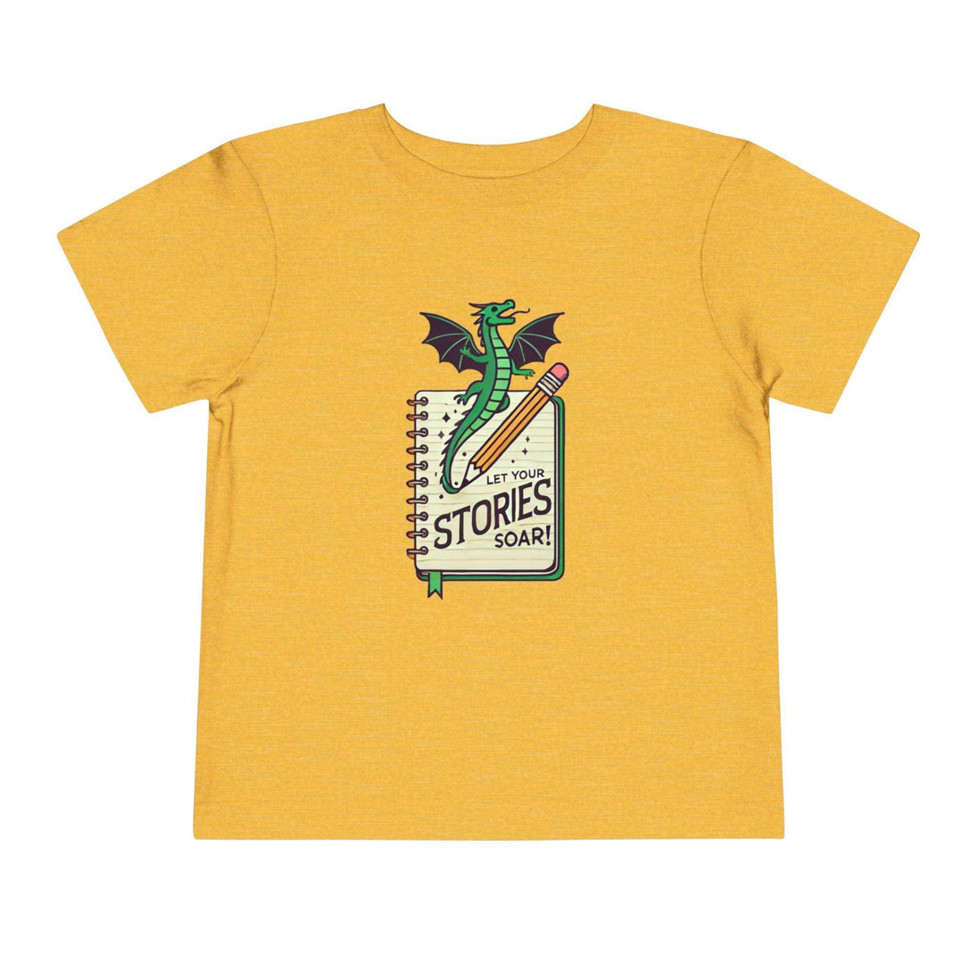 Let Your Stories Soar - Dragon - Toddler Short Sleeve - Brightsee