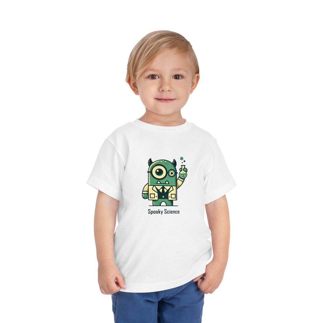 Spooky Science - Monster - Toddler Short Sleeve - Brightsee