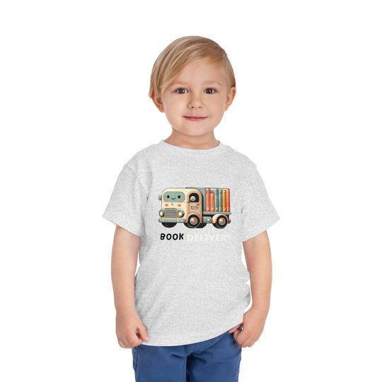 Book Delivery Truck - Toddler Short Sleeve - Brightsee