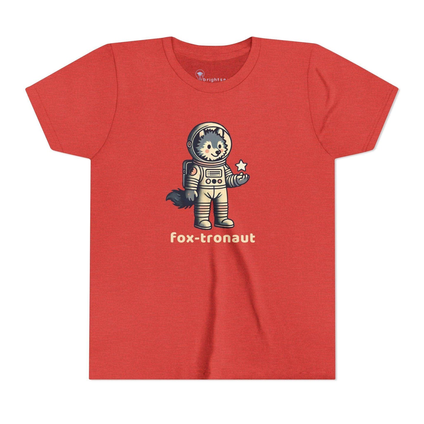 Fox-tronaut - Youth Short Sleeve - Brightsee