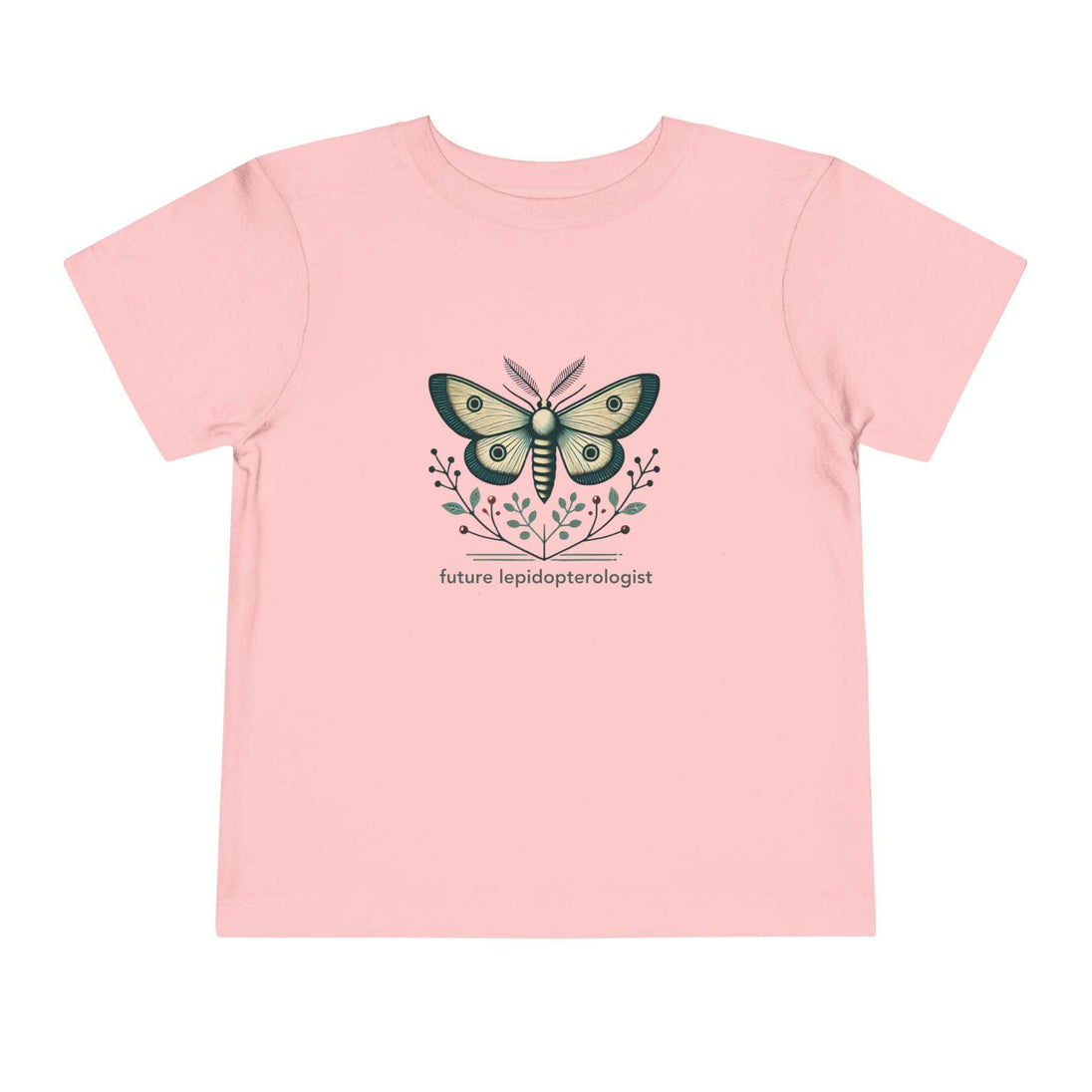 Future Lepidopterologist Moth - Toddler Short Sleeve - Brightsee