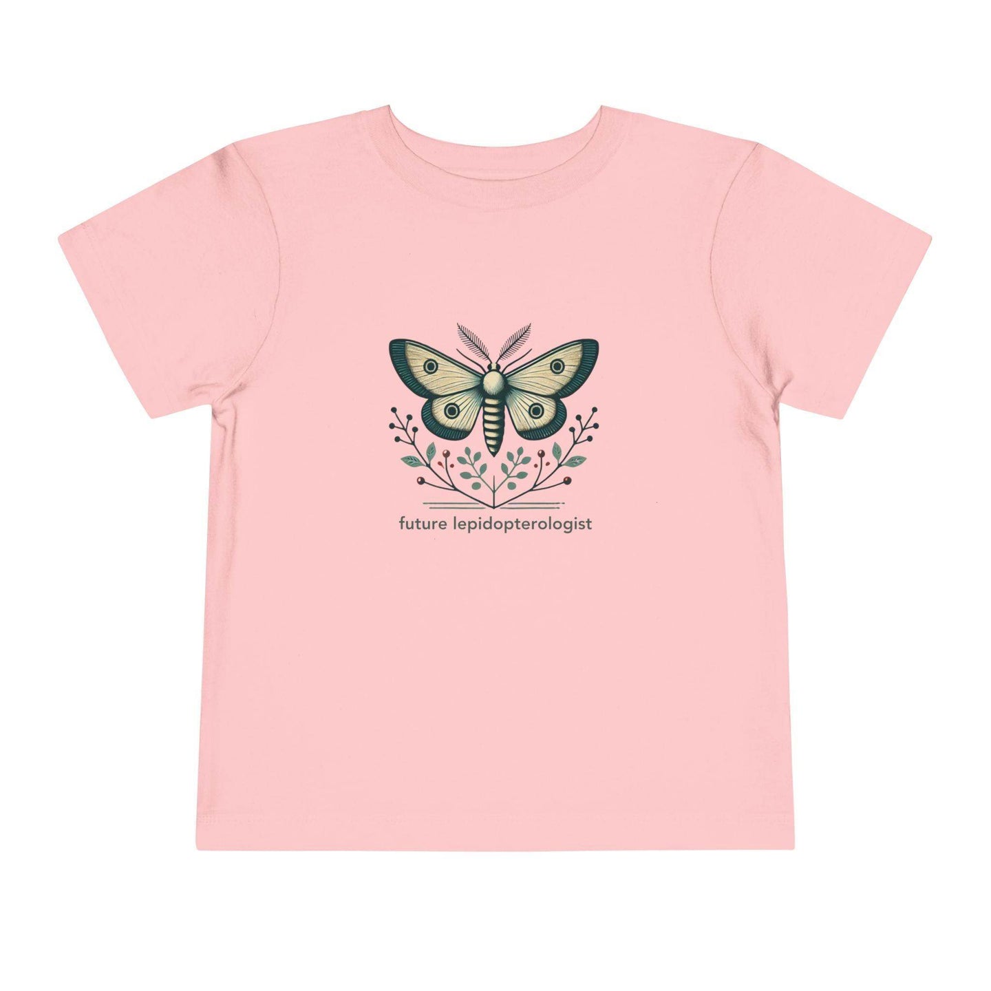 Future Lepidopterologist Moth - Toddler Short Sleeve - Brightsee