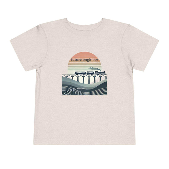 Future Engineer Train - Toddler Short Sleeve - Brightsee