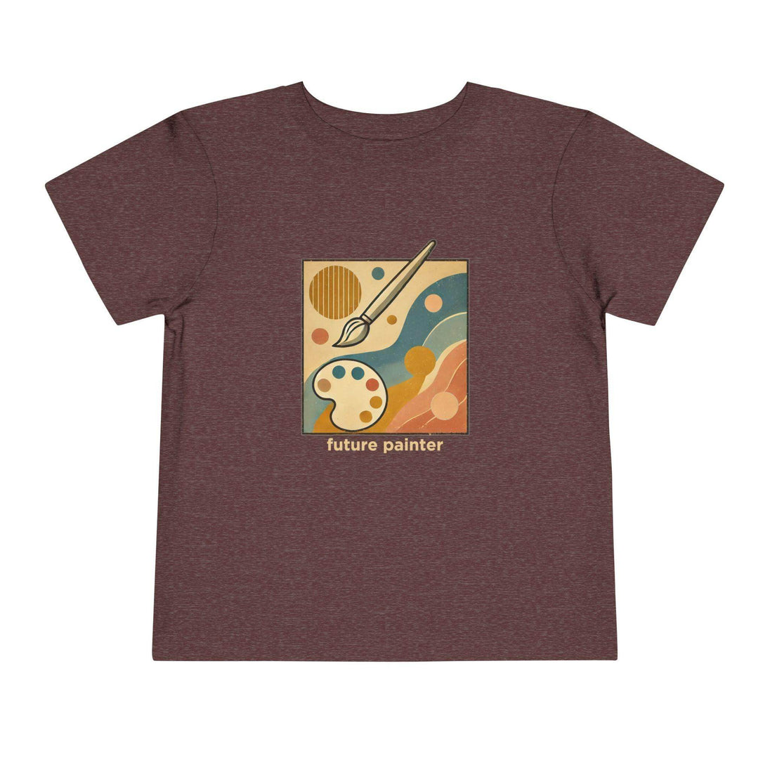 Future Artist Brushstrokes - Toddler Short Sleeve - Brightsee