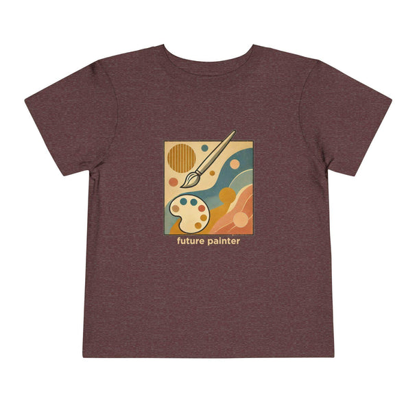 Future Artist Brushstrokes - Toddler Short Sleeve - Brightsee