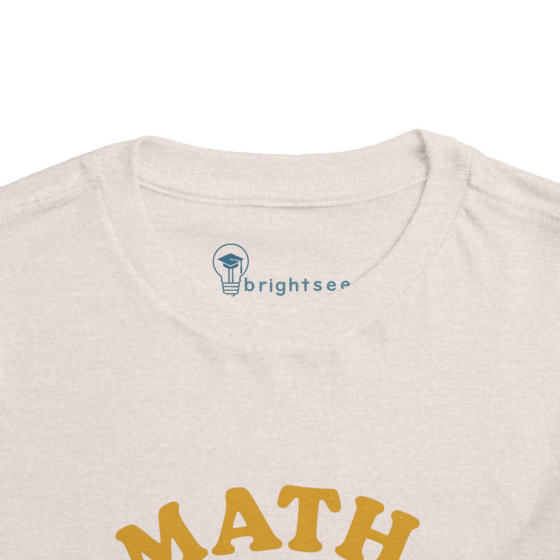 Math is Fun Cute Calculator - Toddler Short Sleeve - Brightsee