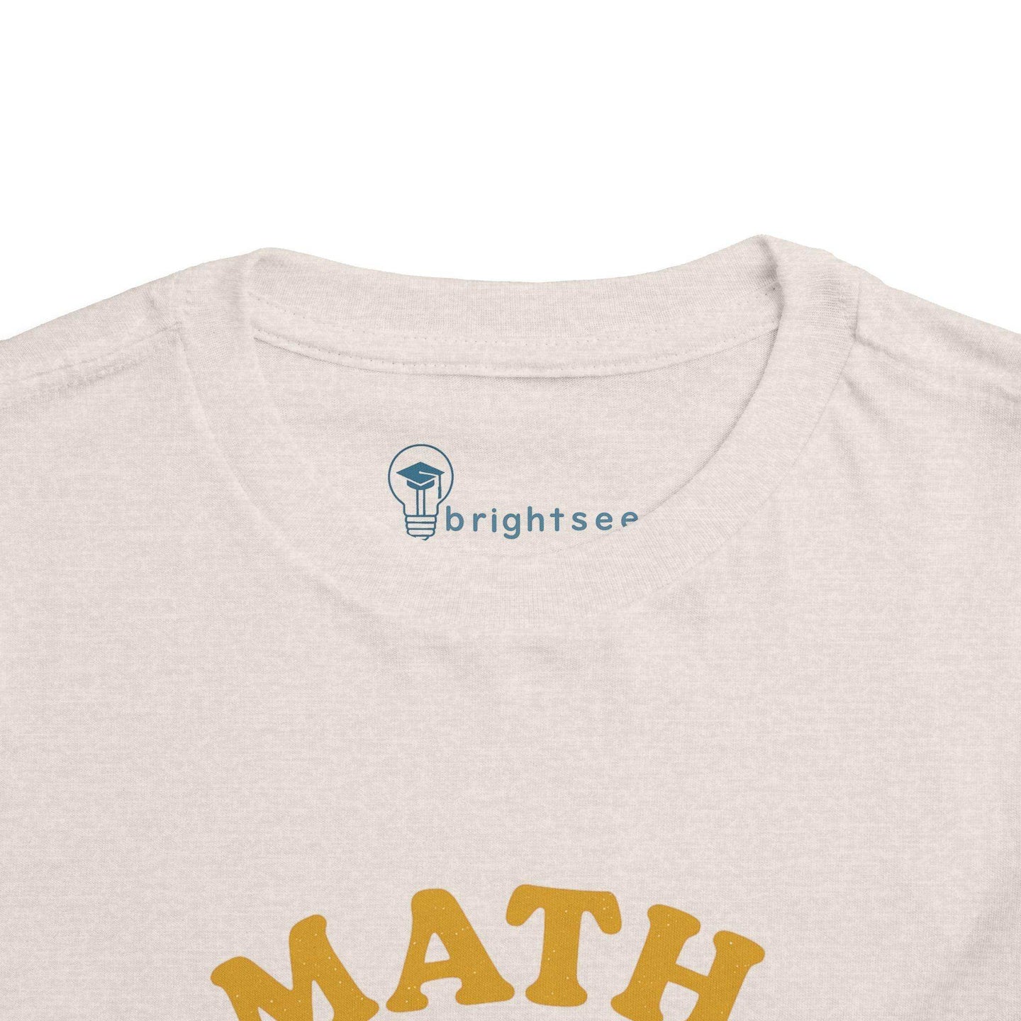 Math is Fun Cute Calculator - Toddler Short Sleeve - Brightsee