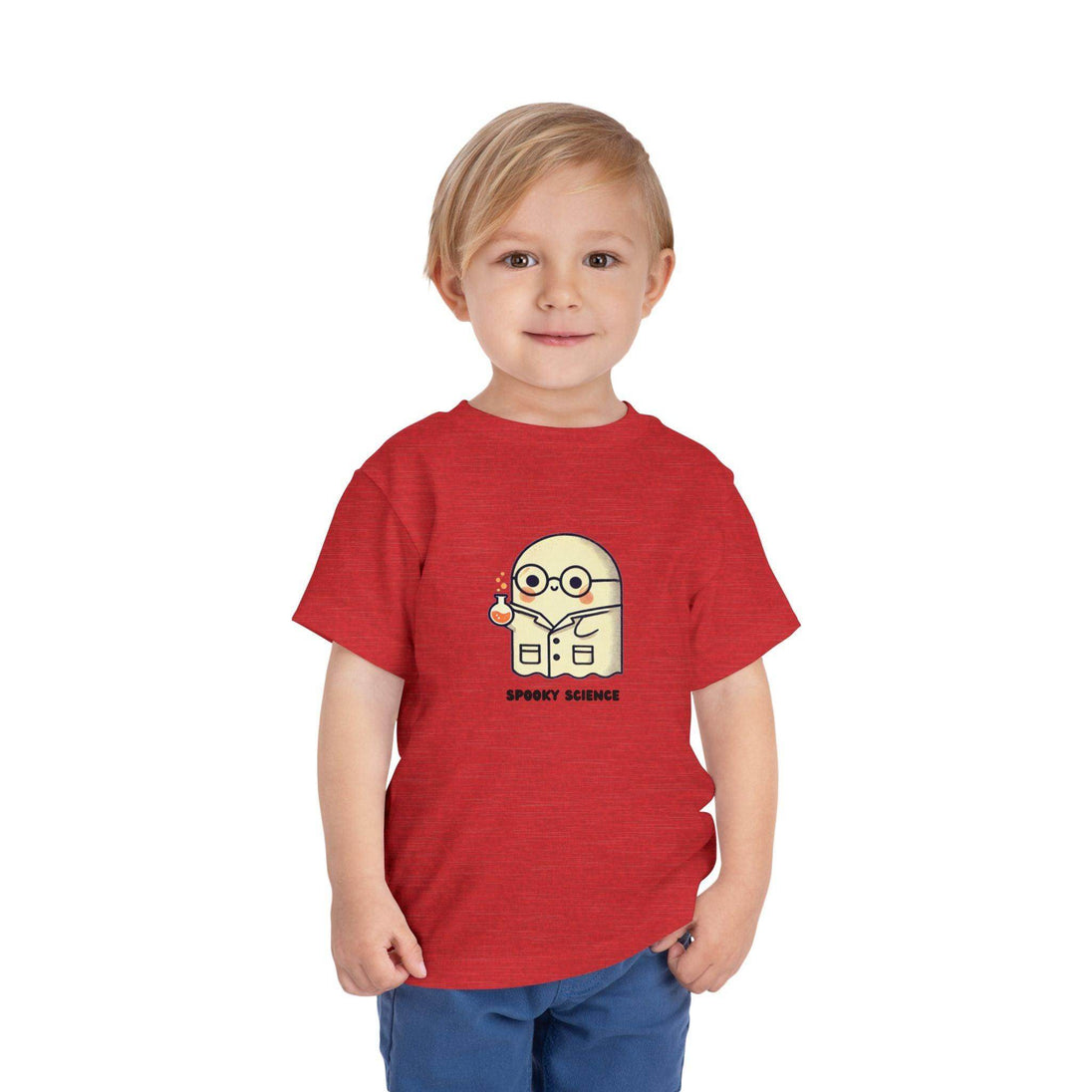 Spooky Science Ghost - Toddler Short Sleeve - Brightsee