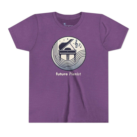 Future Pianist - Youth Short Sleeve - Brightsee