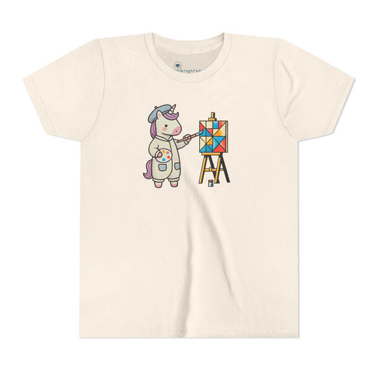 Painting Unicorn - Youth Short Sleeve - Brightsee