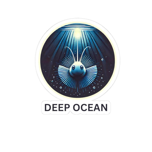 Deep Ocean Kiss-Cut Stickers - Brightsee